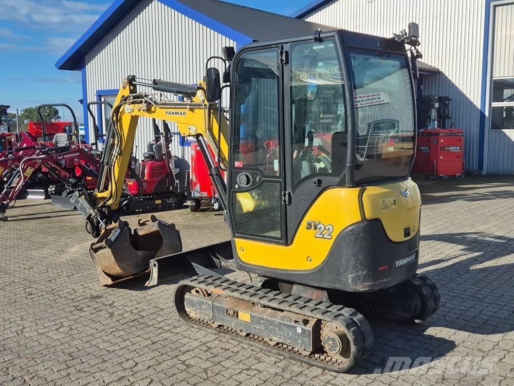 Yanmar SV 22 Mini kotrók < 7t