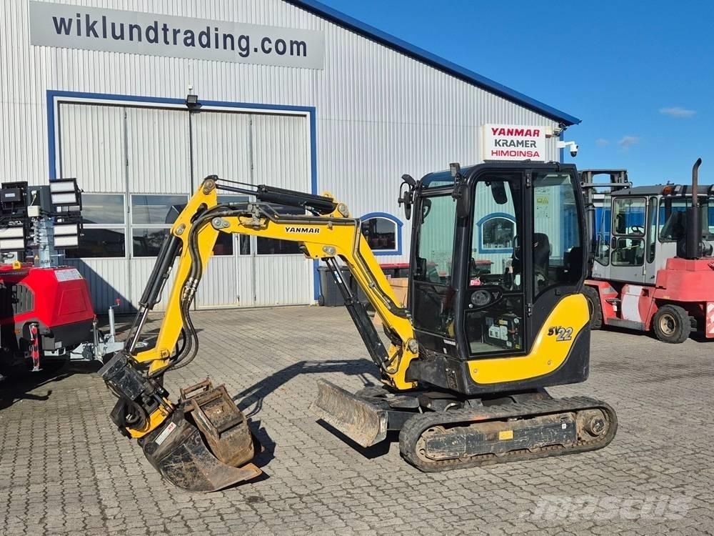 Yanmar SV 22 Mini kotrók < 7t