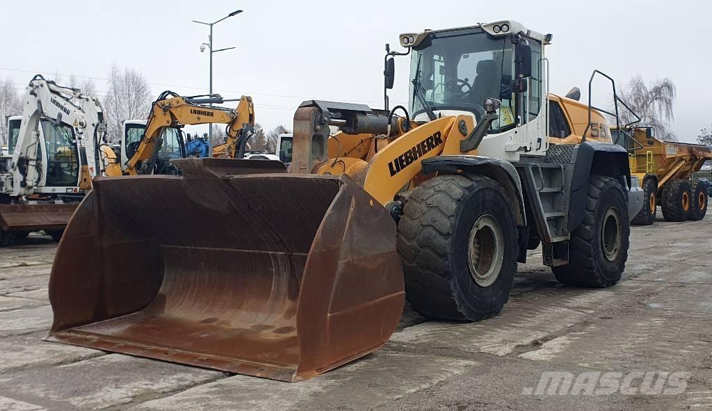 Liebherr L580 xpower Gumikerekes homlokrakodók