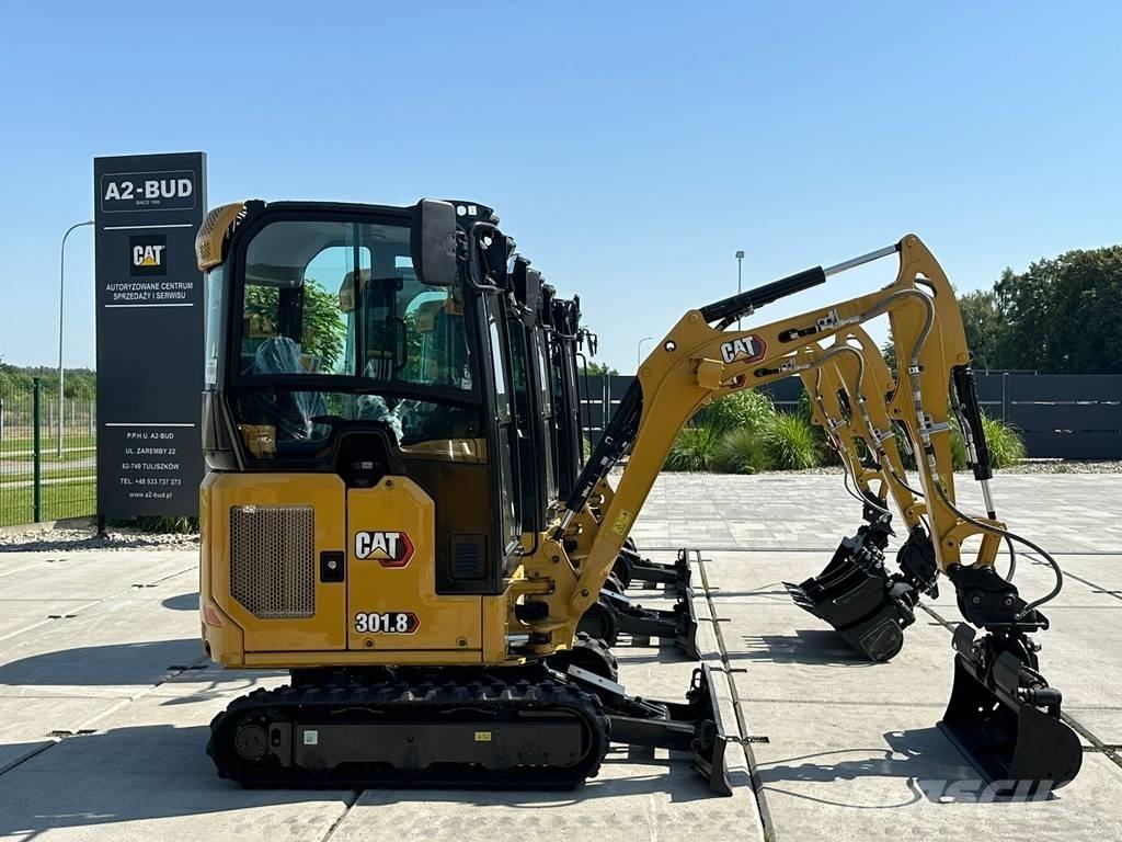 CAT 301.8 Lánctalpas kotrók