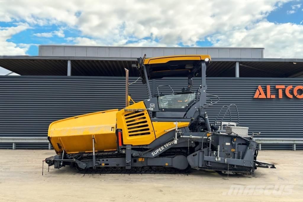 Vögele SUPER 1900-3I Aszfalt terítõ gépek