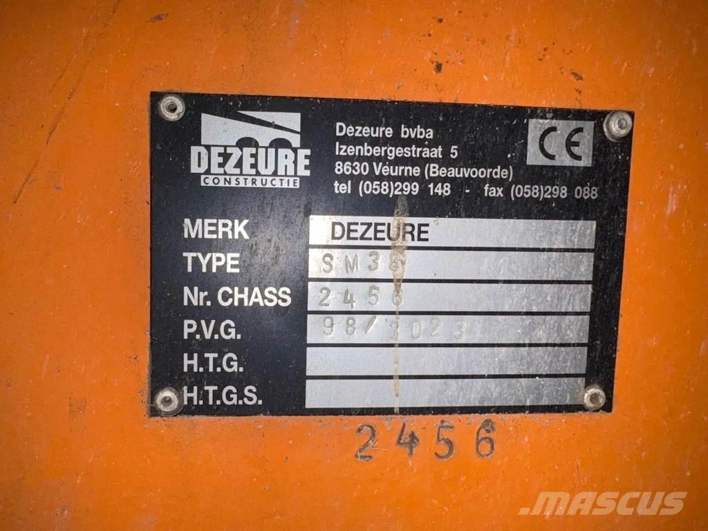 Dezeure SM38 Önjáró szecskázók