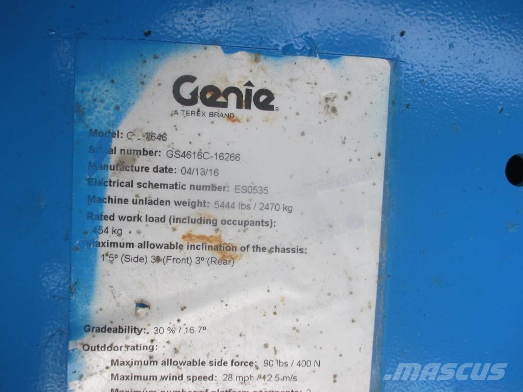 Genie GS 2646 Ollós emelők