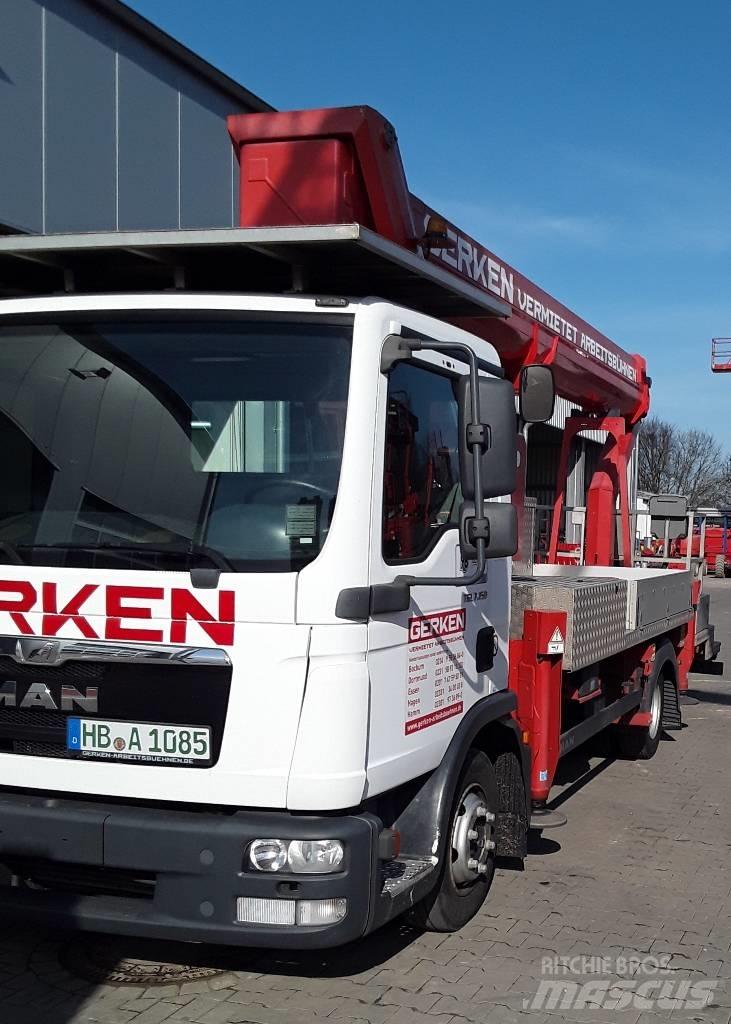 Ruthmann T 330.1 Teherautóra szerelt emelők és állványok