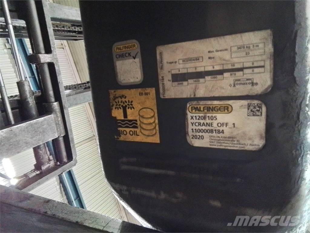 Palfinger X120f105 Kihordó daruk