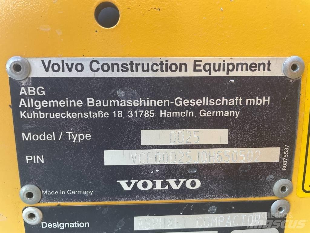 Volvo DD 25 W Ikerdobos hengerek