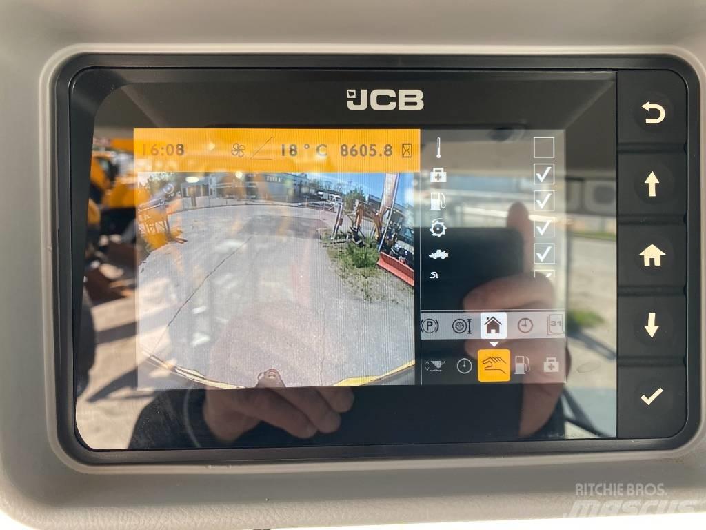 JCB 413 K T4F Gumikerekes homlokrakodók