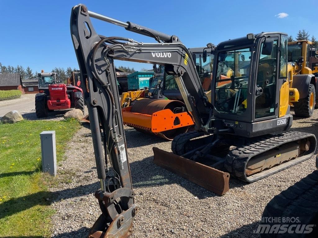 Volvo ECR50D Mini kotrók < 7t