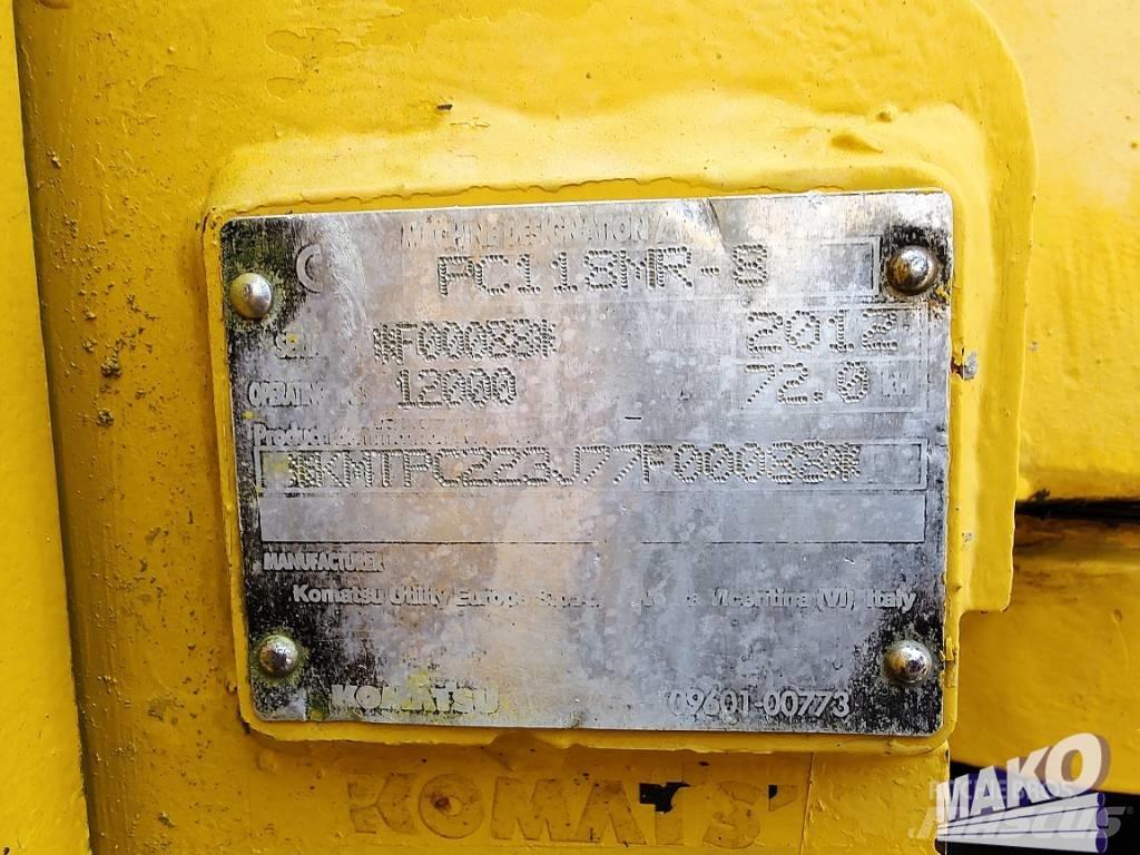 Komatsu PC 118 MR-8 Lánctalpas kotrók