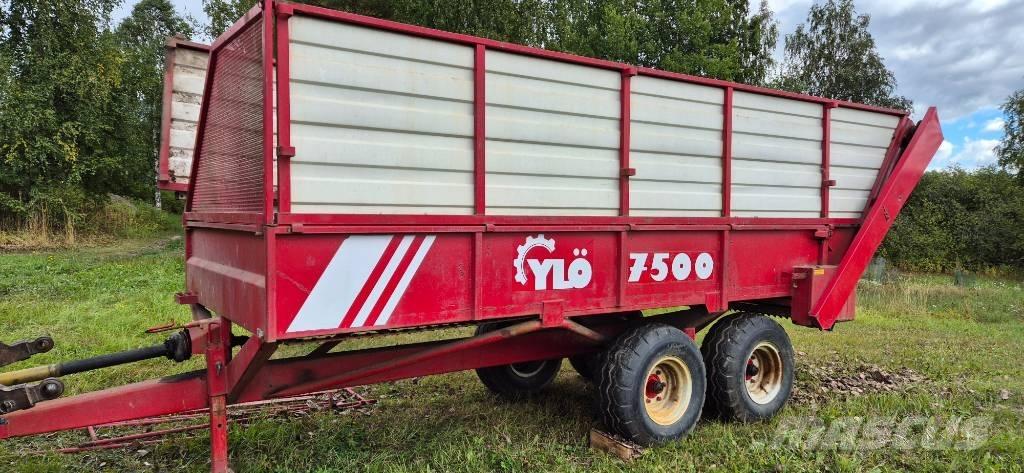 ylö 7500 Tartályos pótkocsik