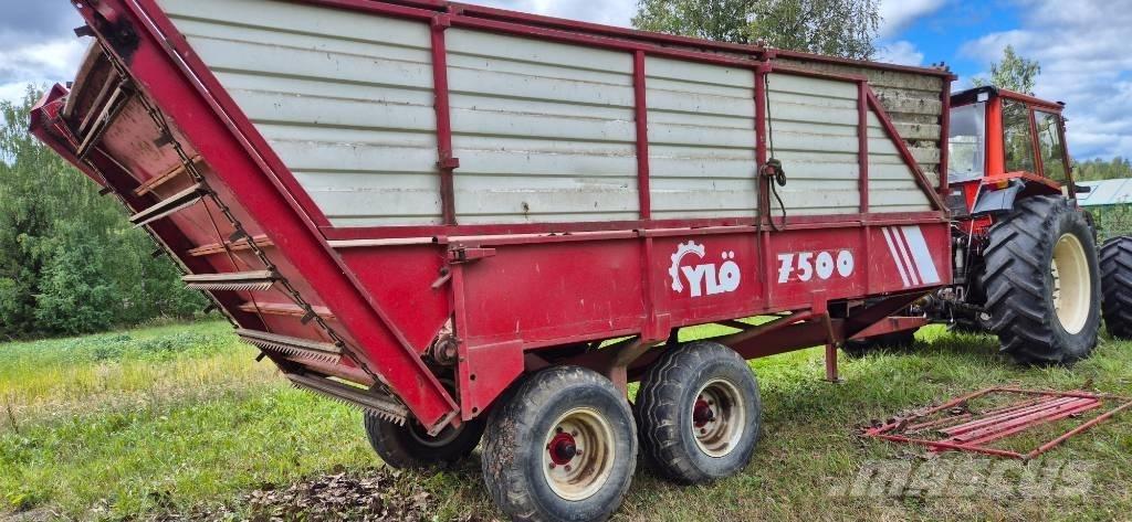ylö 7500 Tartályos pótkocsik
