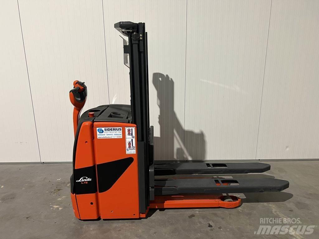 Linde L16 Gyalogkíséretű targonca