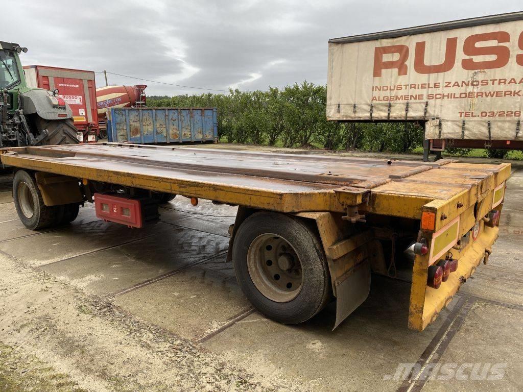 AJK AEE/10-2 Konténer keret / Konténeremelő pótkocsik