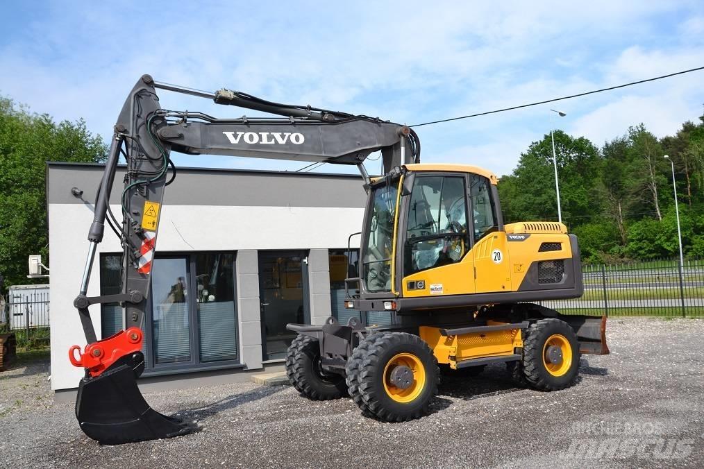 Volvo EW 160 D Gumikerekes kotrók
