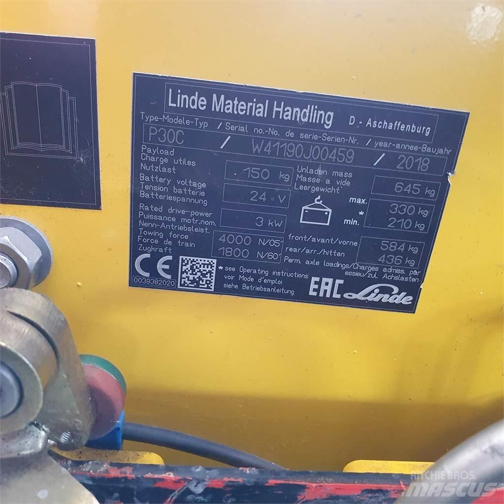 Linde P30C Vontatótargonca