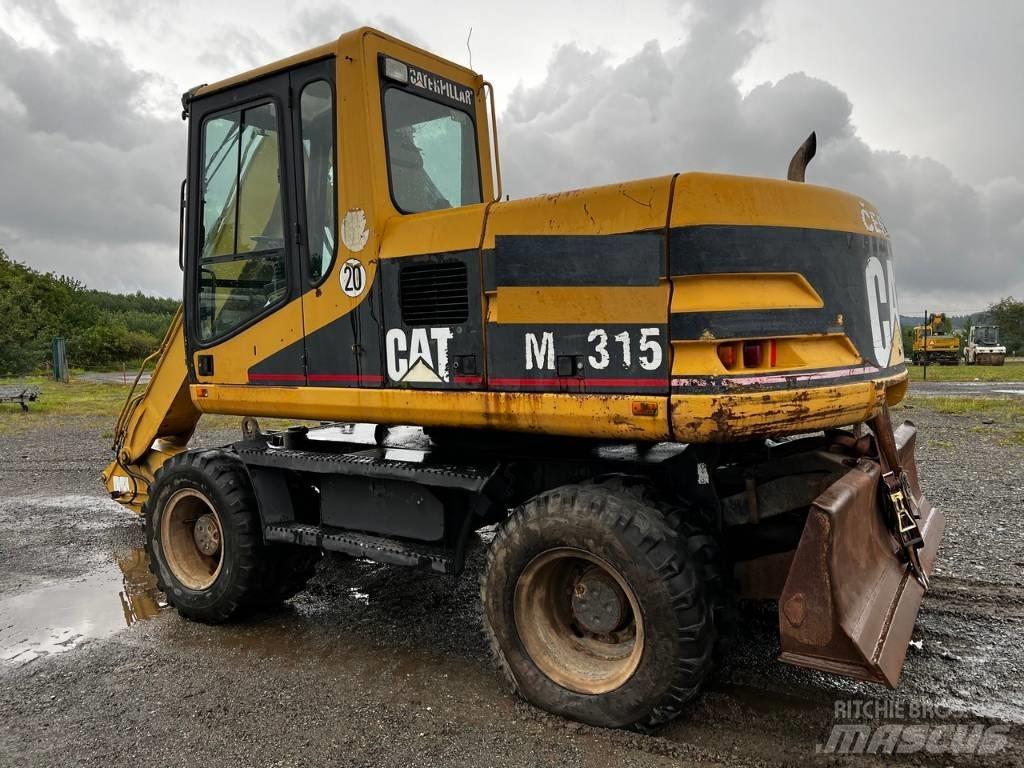 CAT FOR PARTS M 315 Gumikerekes kotrók