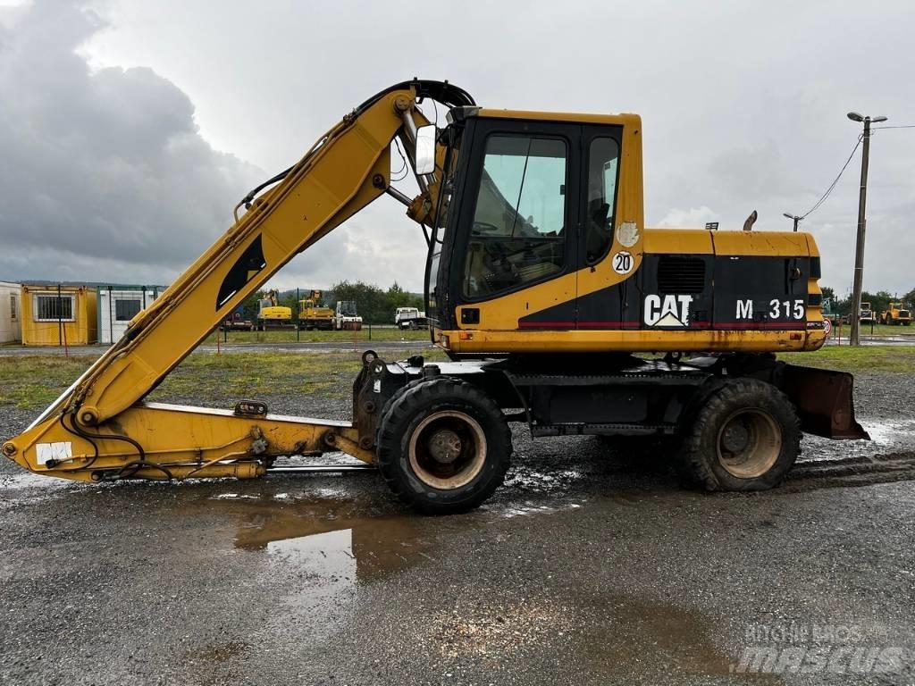 CAT FOR PARTS M 315 Gumikerekes kotrók