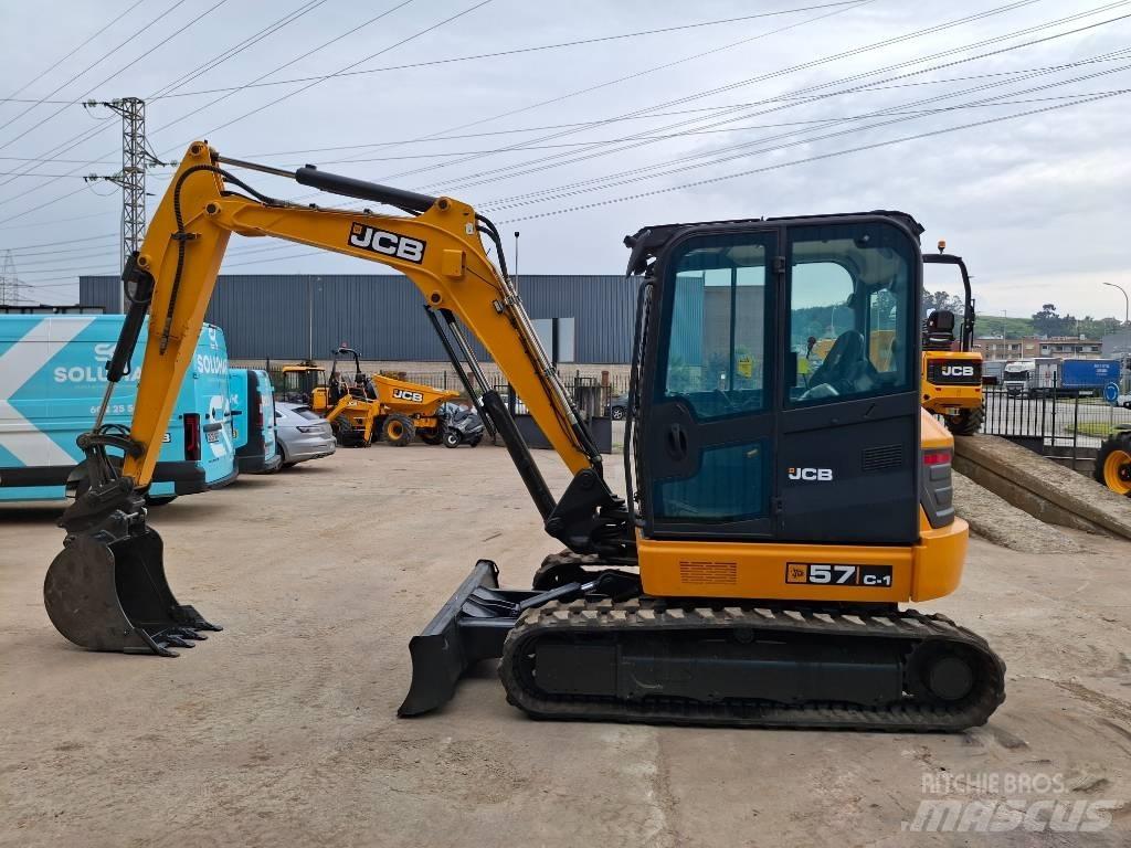 JCB 57C Mini kotrók < 7t