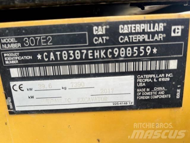 CAT 307E2 Közepes (midi) kotrók 7 t - 12 t