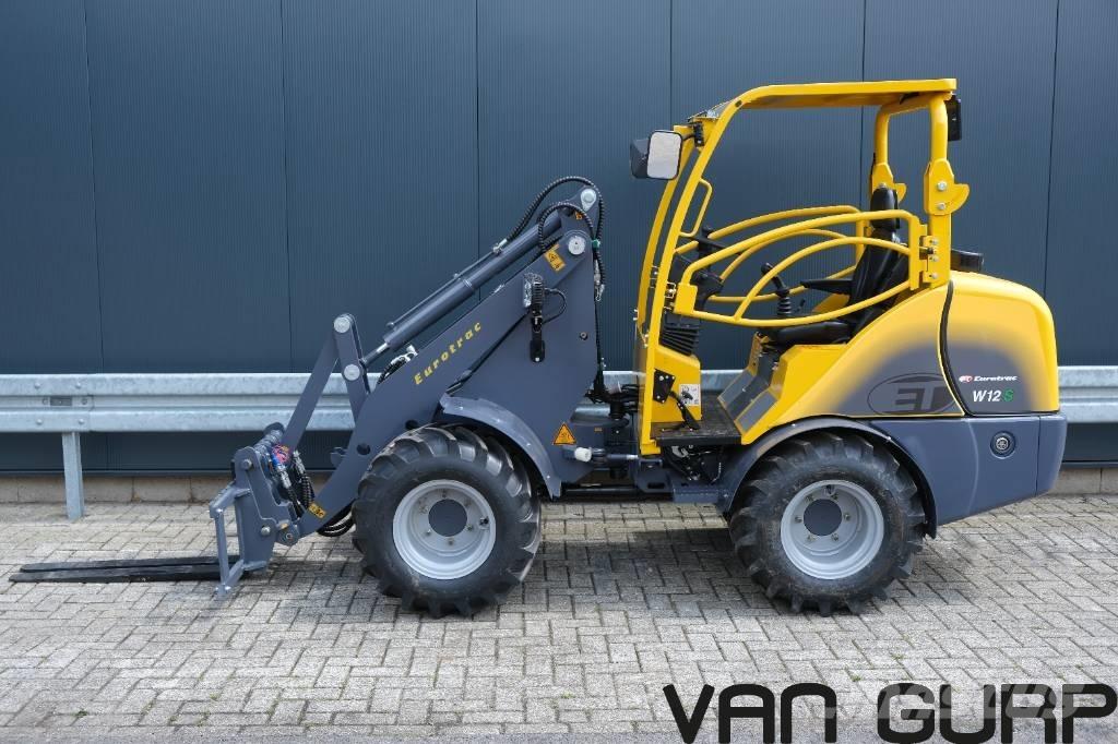 Eurotrac W12 W 12 Gumikerekes homlokrakodók