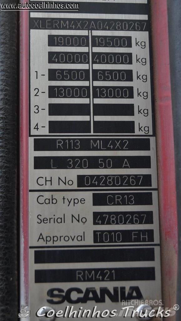 Scania 113H 320 Billenő teherautók