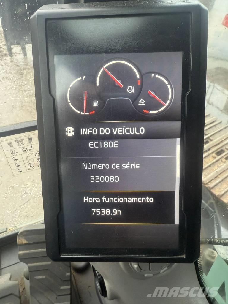 Volvo EC 180 E Lánctalpas kotrók