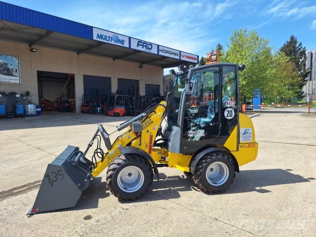Wacker Neuson WL 20 Gumikerekes homlokrakodók