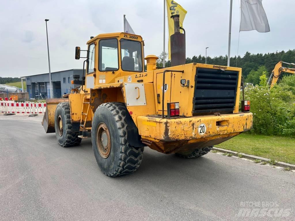 Zettelmeyer ZL 3002 Gumikerekes homlokrakodók