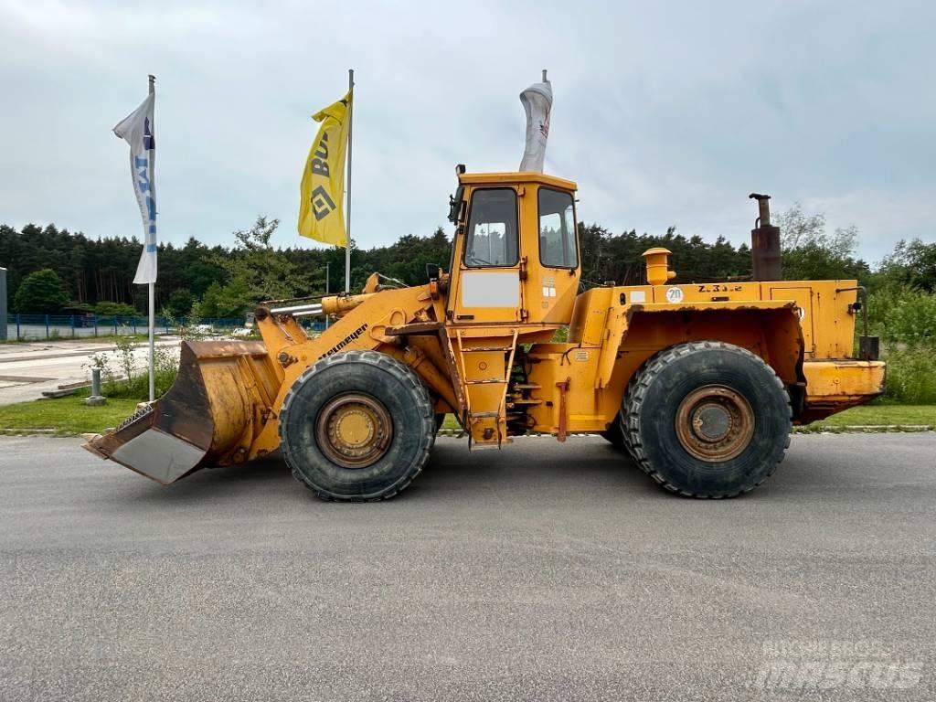 Zettelmeyer ZL 3002 Gumikerekes homlokrakodók
