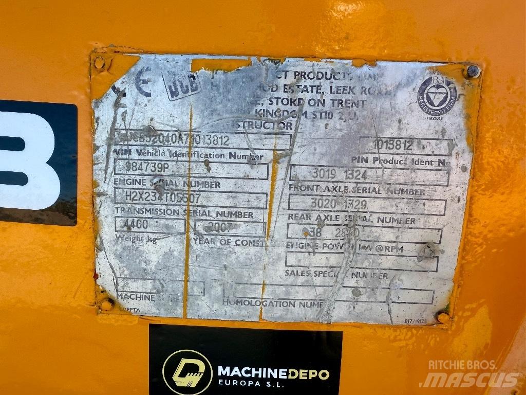 JCB 520-40 Teleszkópos mezőgazdasági rakodók