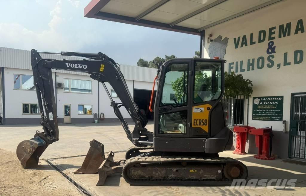 Volvo ECR 58 F Mini kotrók < 7t
