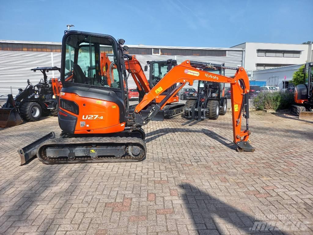 Kubota U 27-4 Mini kotrók < 7t