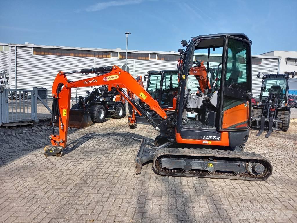 Kubota U 27-4 Mini kotrók < 7t