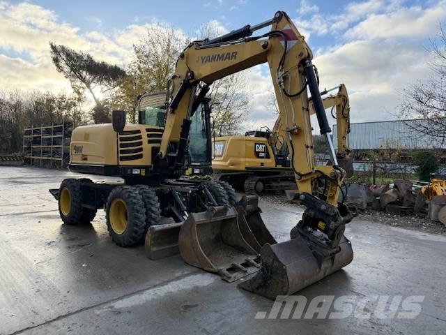 Yanmar B 95 W Gumikerekes kotrók