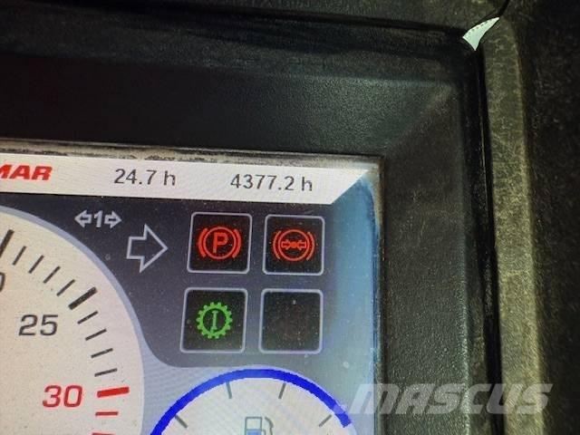 Yanmar B 95 W Gumikerekes kotrók