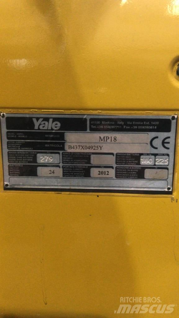 Yale MP18 Alacsony emelőkocsi