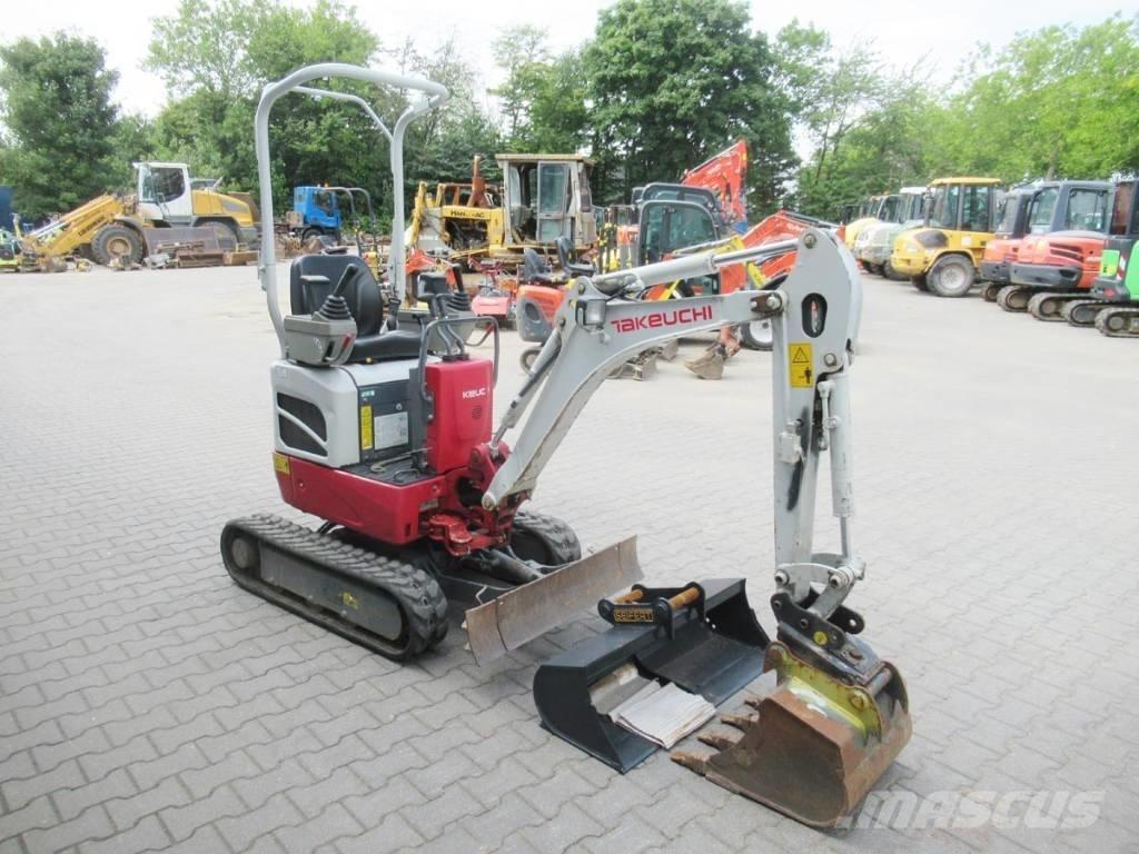 Takeuchi TB 210 R Mini kotrók < 7t