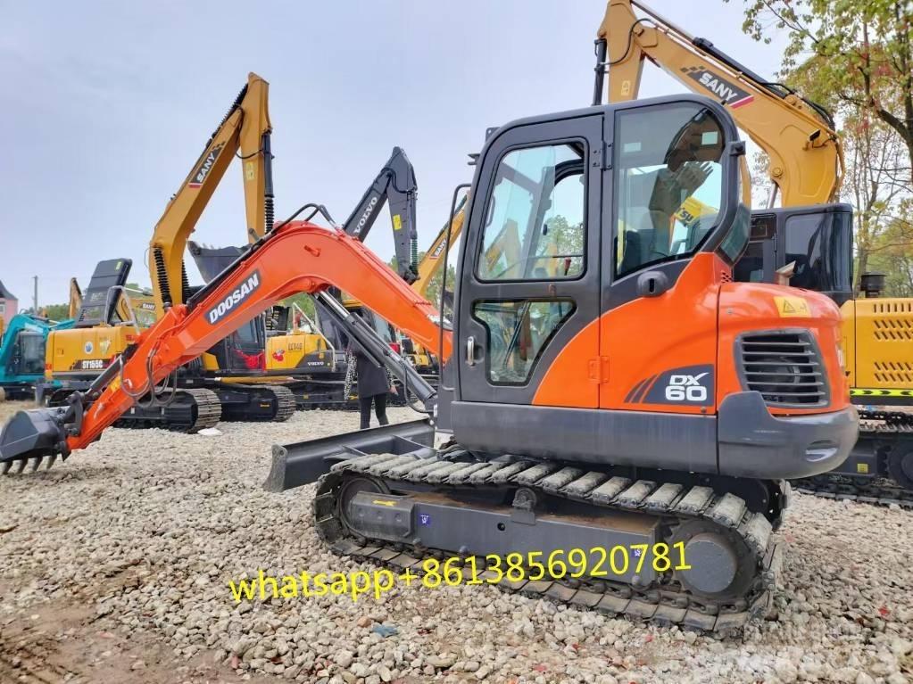 Doosan DX 60 Mini kotrók < 7t