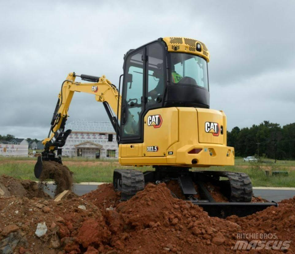 CAT 303.5 UTHYRES Mini kotrók < 7t