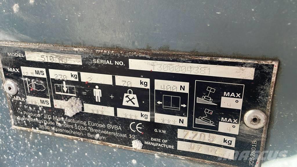 JLG 510 AJ Karos emelők