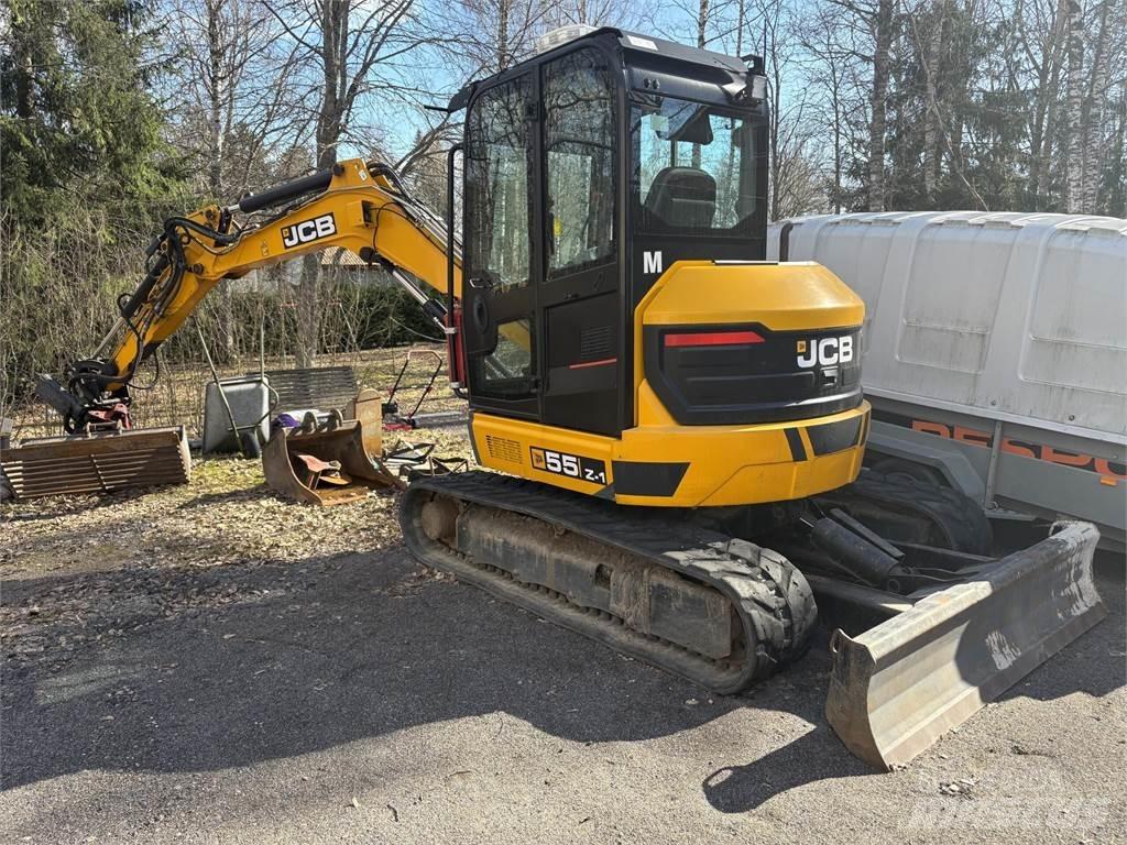 JCB 55Z-1 T3 Lánctalpas kotrók