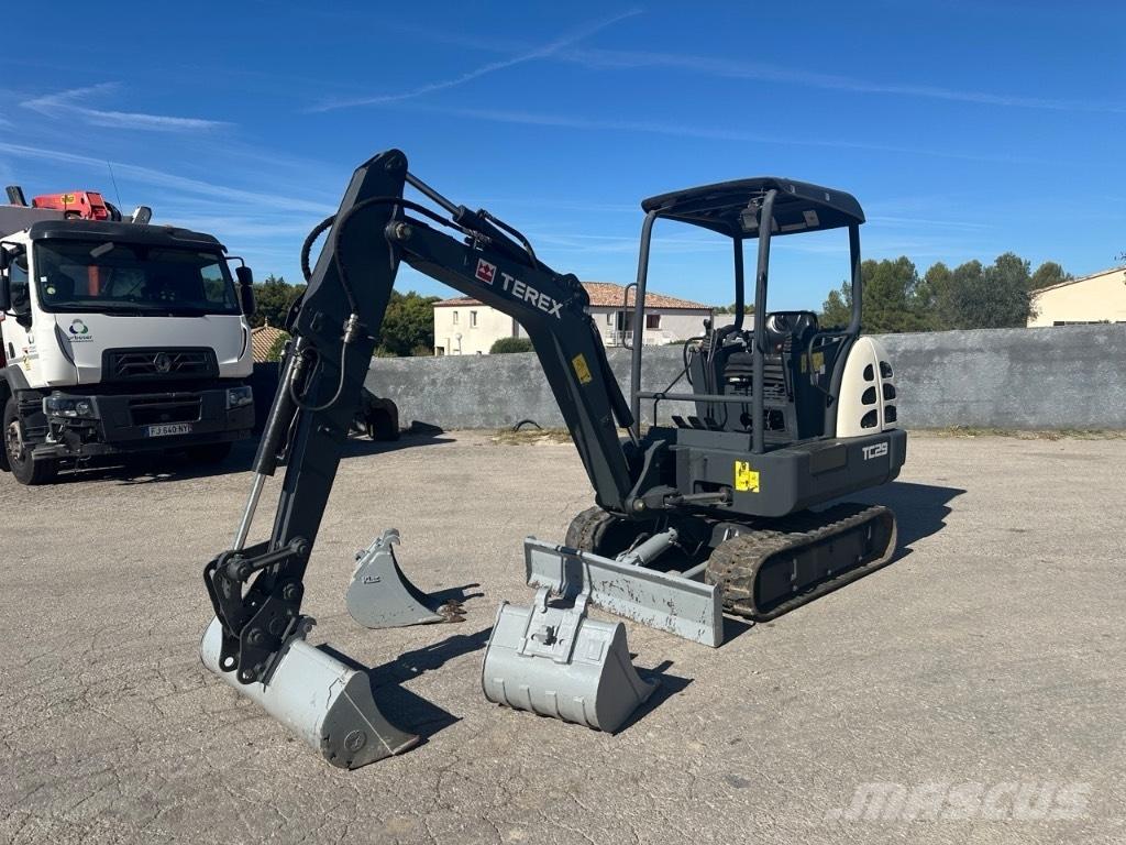 Terex TC 29 Mini kotrók < 7t