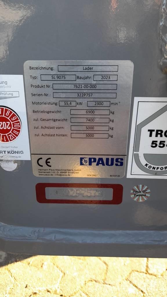 Paus SL 9075 Gumikerekes homlokrakodók