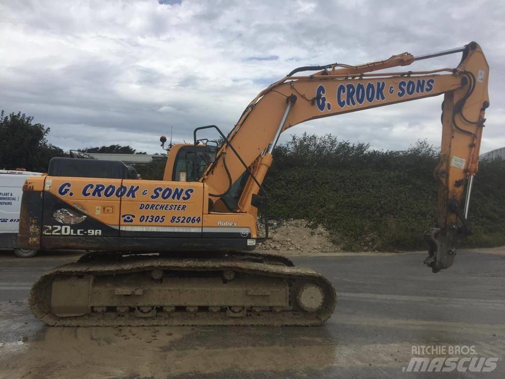Hyundai Robex 220 LC Lánctalpas kotrók