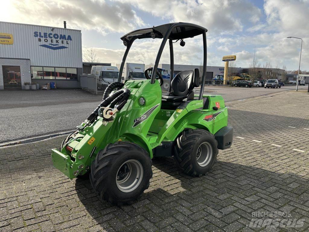 Avant 635i TDL Gumikerekes homlokrakodók