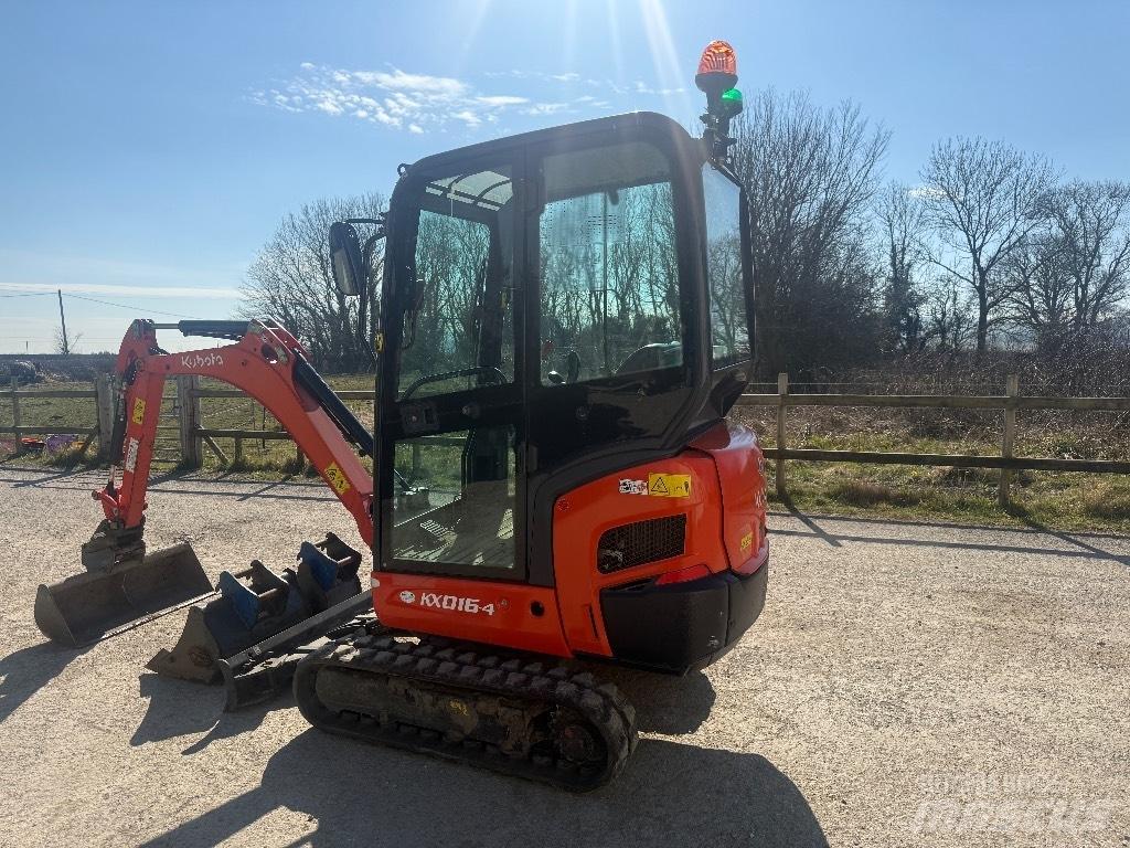 Kubota KX 016-4 Mini kotrók < 7t