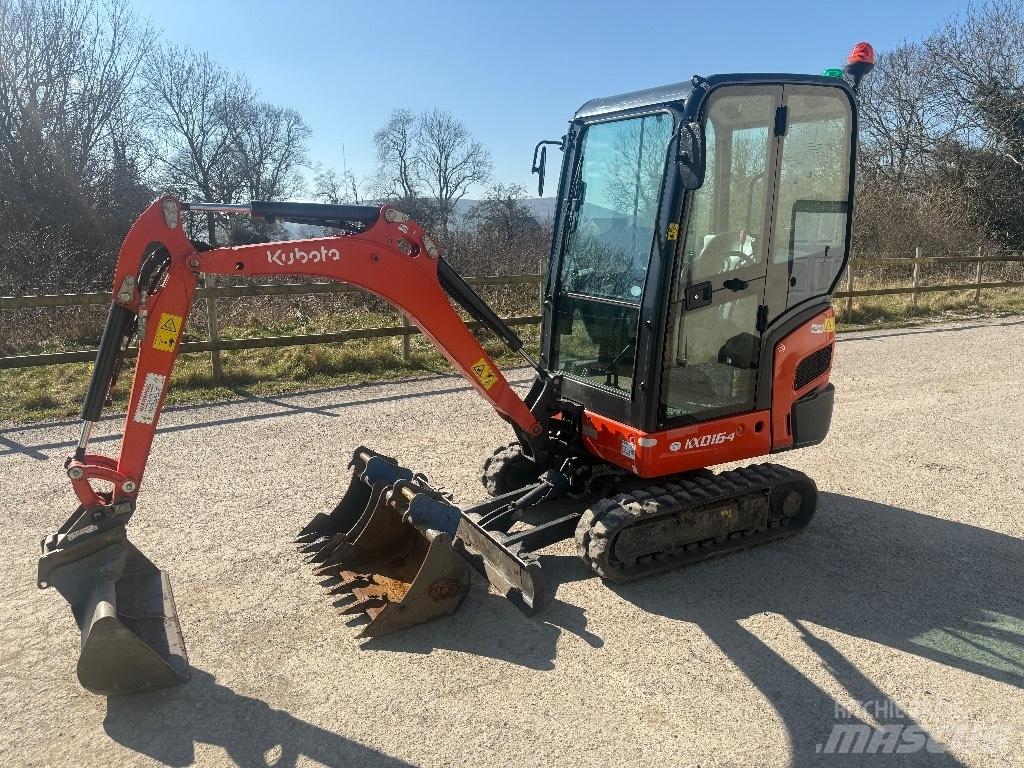 Kubota KX 016-4 Mini kotrók < 7t