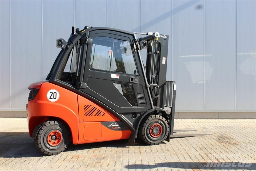 Linde H25D Dízel targoncák