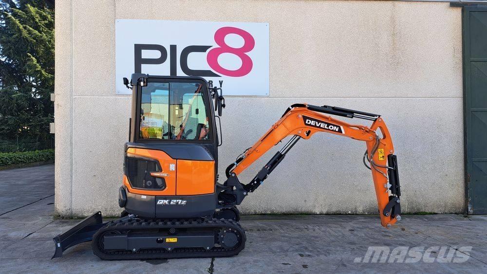 Develon DX 27 Z-7 Mini kotrók < 7t