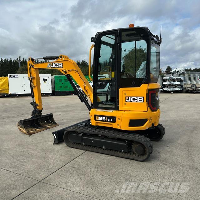 JCB 26C-1 Mini kotrók < 7t